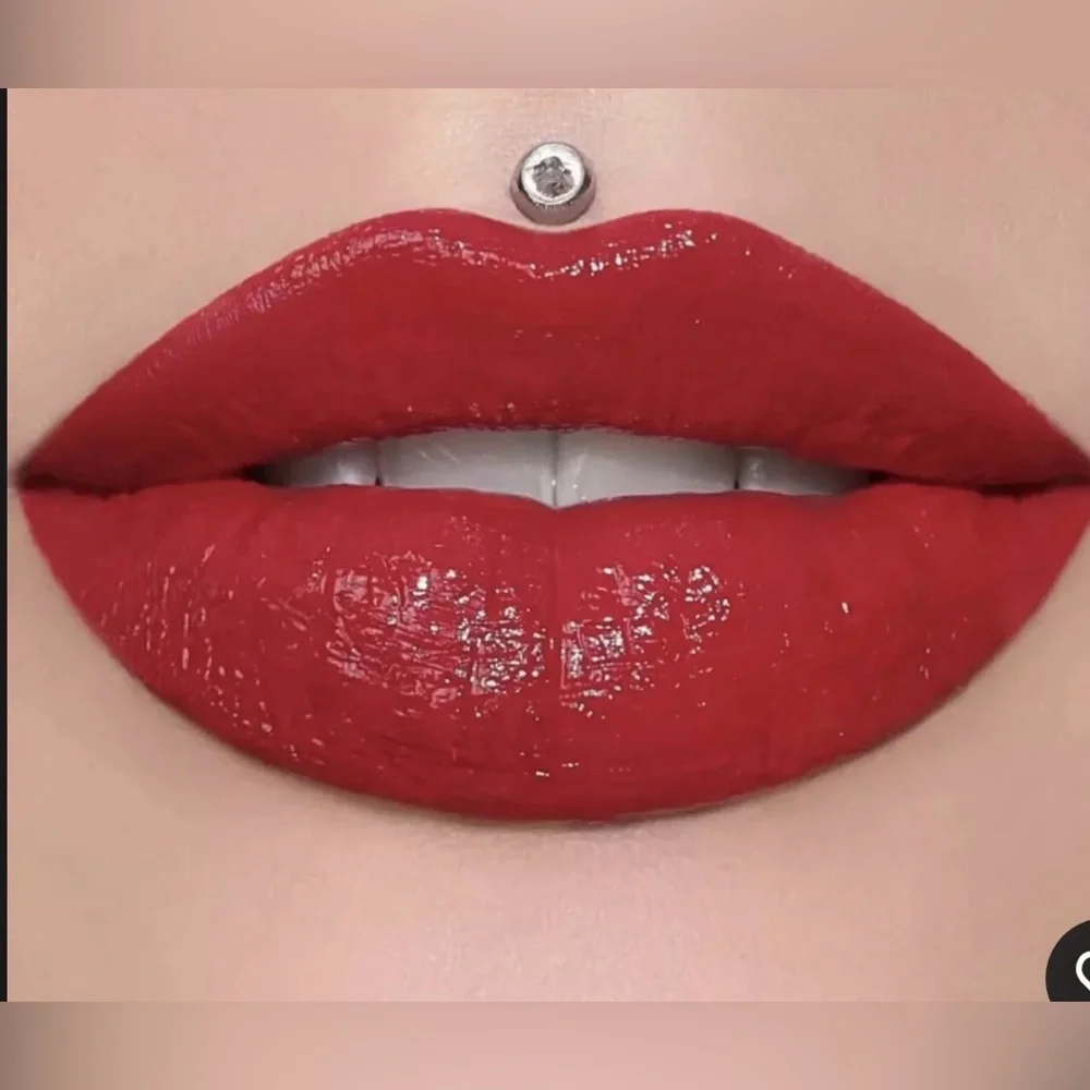 Jeffree BLOOD SUGAR Red Cream Lipstick — High-Shine Women's Lip Color
